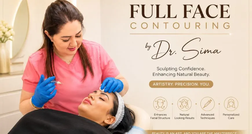 Full Face Contouring in Dubai