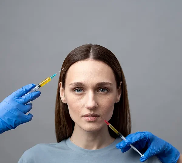 botox forehead points