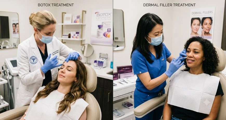 Botox vs Fillers