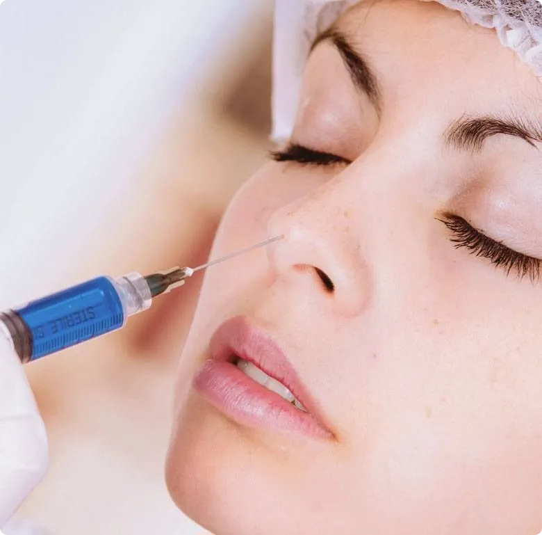 Non-surgical rhinoplasty