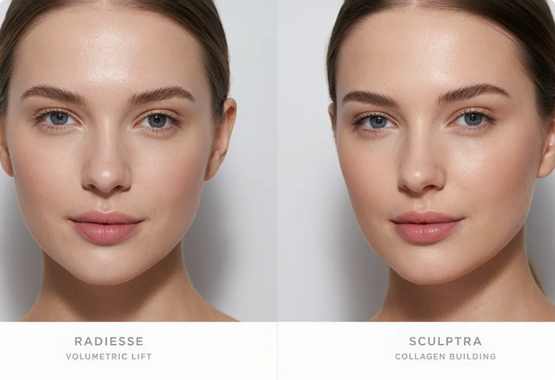 Radiesse vs Sculptra