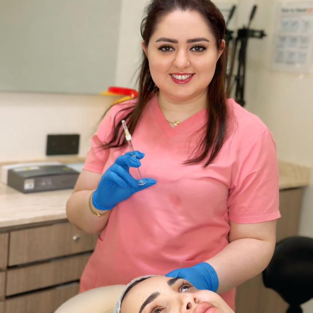 botox injection procedure in face